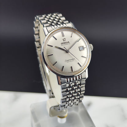 OMEGA Seamaster De Ville Automatic Silver Dial Steel Bracelet [REF. 166.020]