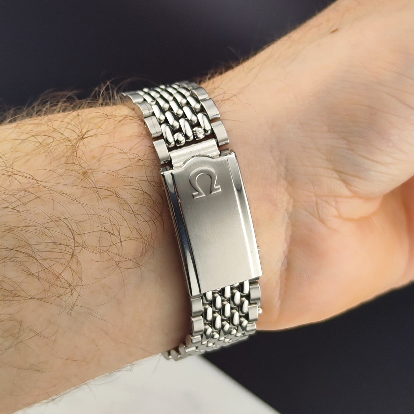 OMEGA Seamaster De Ville Automatic Silver Dial Steel Bracelet [REF. 166.020]