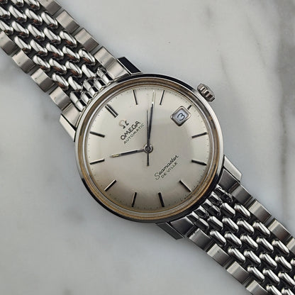 OMEGA Seamaster De Ville Automatic Silver Dial Steel Bracelet [REF. 166.020]