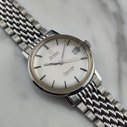 OMEGA Seamaster De Ville Automatic Silver Dial Steel Bracelet [REF. 166.020]