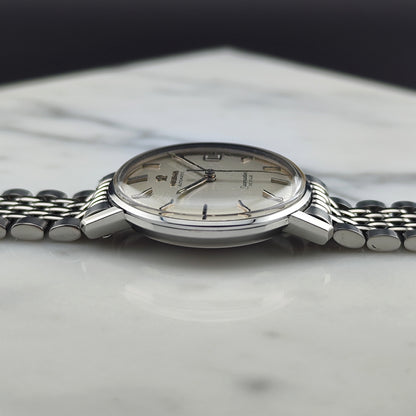 OMEGA Seamaster De Ville Automatic Silver Dial Steel Bracelet [REF. 166.020]