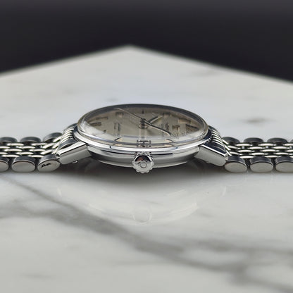 OMEGA Seamaster De Ville Automatic Silver Dial Steel Bracelet [REF. 166.020]