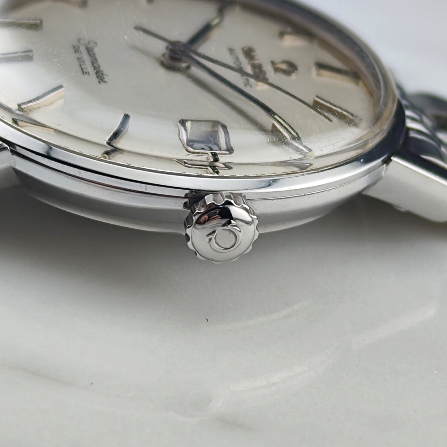 OMEGA Seamaster De Ville Automatic Silver Dial Steel Bracelet [REF. 166.020]