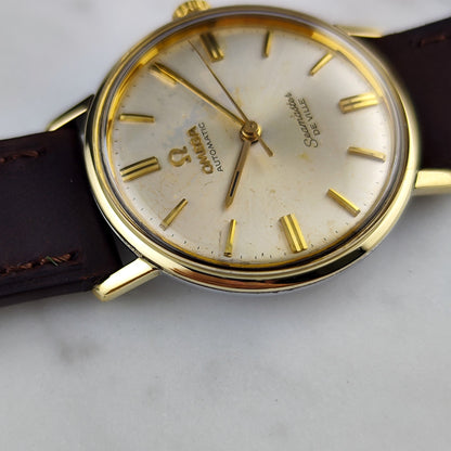 Omega Seamaster De Ville Automatic Gold White Dial 1964 Serviced 10/2026 – Bild 12