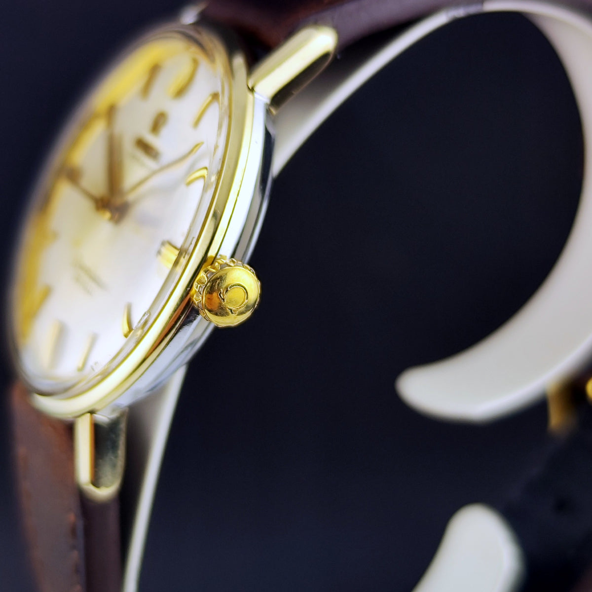 Omega Seamaster De Ville Automatic Gold White Dial 1964 Serviced 10/2026 – Bild 15