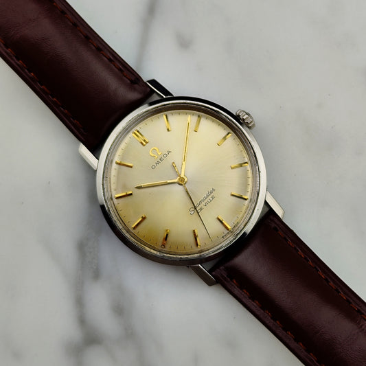 OMEGA Seamaster De Ville Gold Champagner Dial 1962 [REF. 14915]