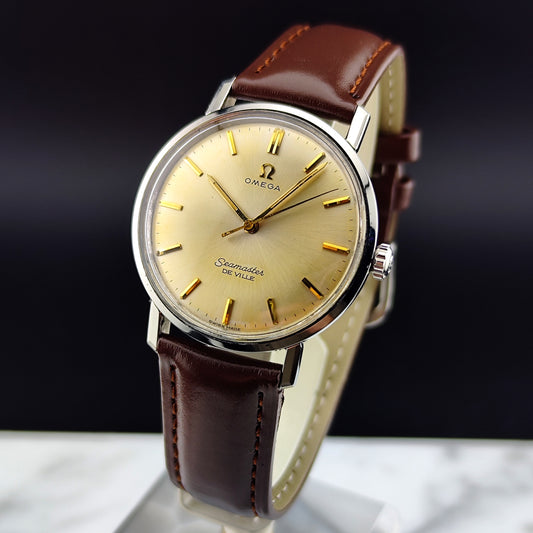 OMEGA Seamaster De Ville Gold Champagner Dial 1962 [REF. 14915]