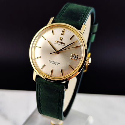 OMEGA Seamaster De Ville Gold White Dial 1964 [REF. 166.020]