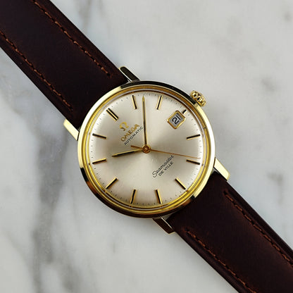 OMEGA Seamaster De Ville Gold White Dial 1967 Serviced 08/2026 [REF. 166.020]