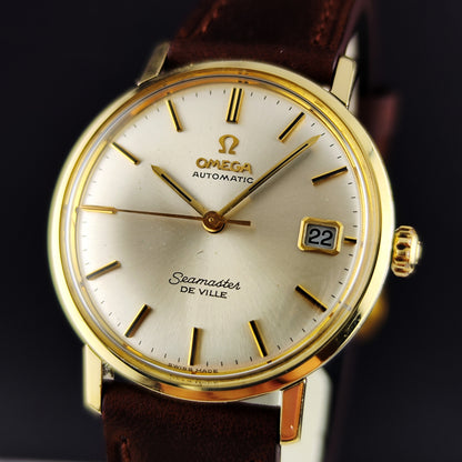 OMEGA Seamaster De Ville Gold White Dial 1967 Serviced 08/2026 [REF. 166.020]
