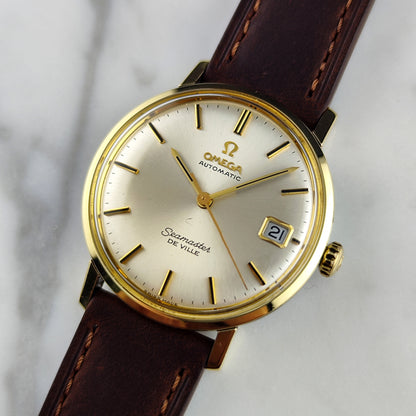 OMEGA Seamaster De Ville Gold White Dial 1967 Serviced 08/2026 [REF. 166.020]