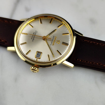 OMEGA Seamaster De Ville Gold White Dial 1967 Serviced 08/2026 [REF. 166.020]
