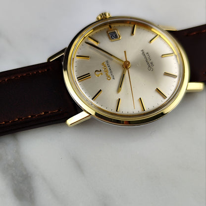 OMEGA Seamaster De Ville Gold White Dial 1967 Serviced 08/2026 [REF. 166.020]