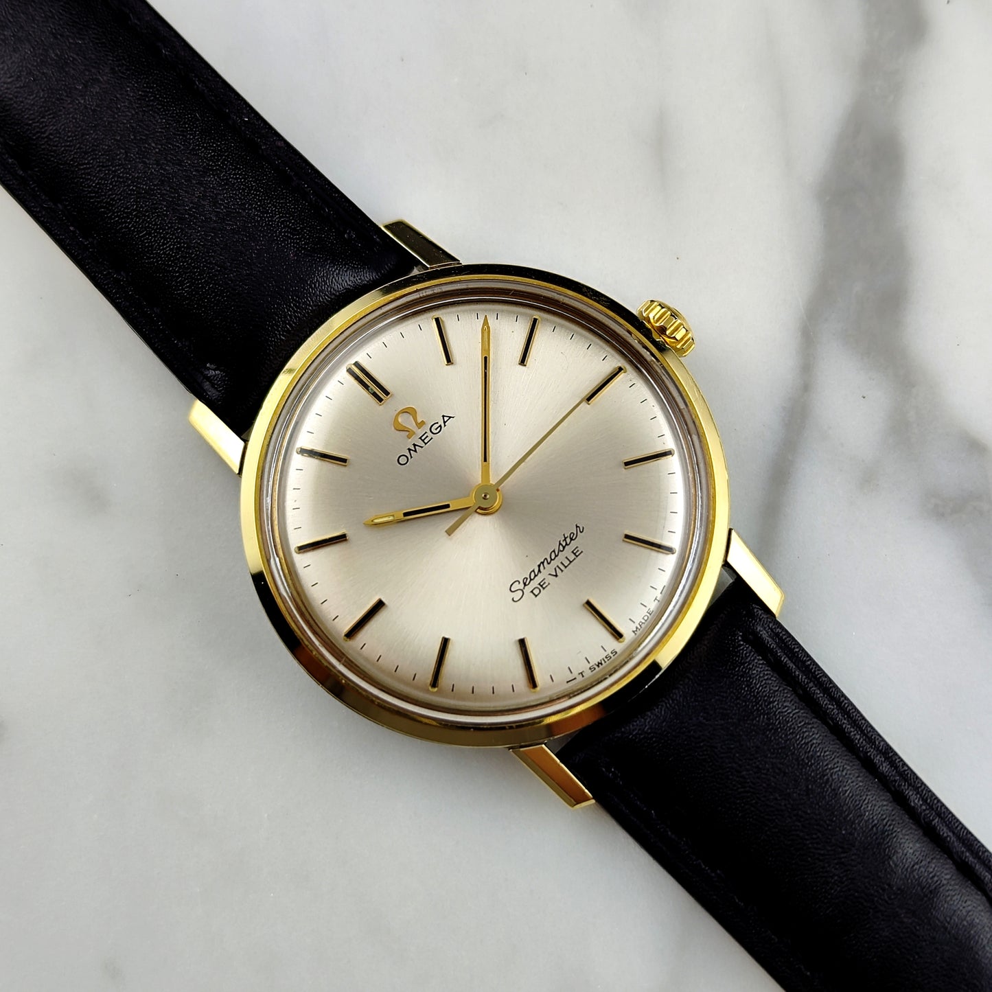 OMEGA Seamaster De Ville Gold White Dial 1968 [REF. 135.020]