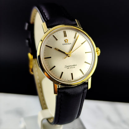 OMEGA Seamaster De Ville Gold White Dial 1968 [REF. 135.020]