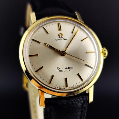 OMEGA Seamaster De Ville Gold White Dial 1968 [REF. 135.020]