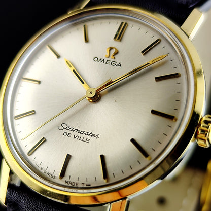 OMEGA Seamaster De Ville Gold White Dial 1968 [REF. 135.020]