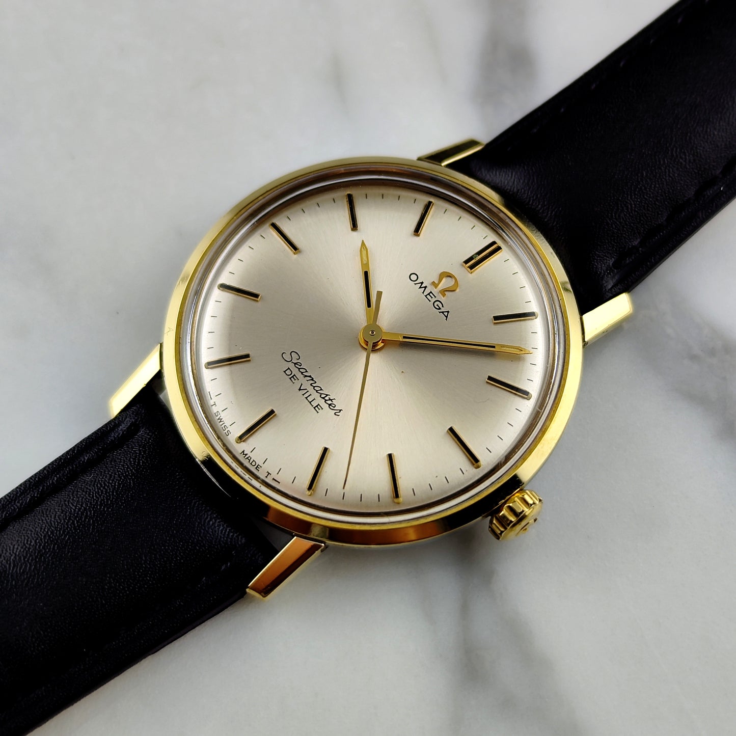 OMEGA Seamaster De Ville Gold White Dial 1968 [REF. 135.020]