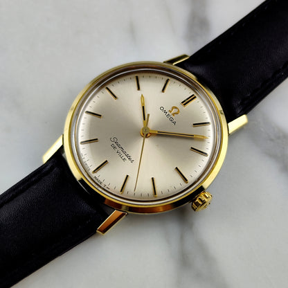 OMEGA Seamaster De Ville Gold White Dial 1968 [REF. 135.020]