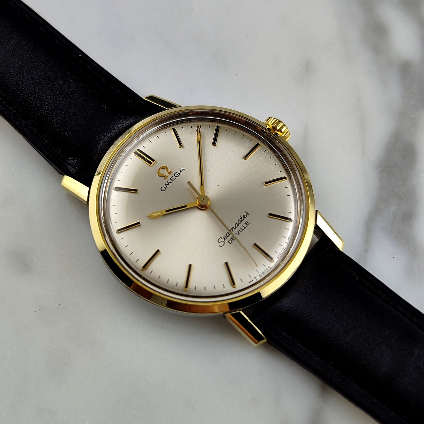 OMEGA Seamaster De Ville Gold White Dial 1968 [REF. 135.020]