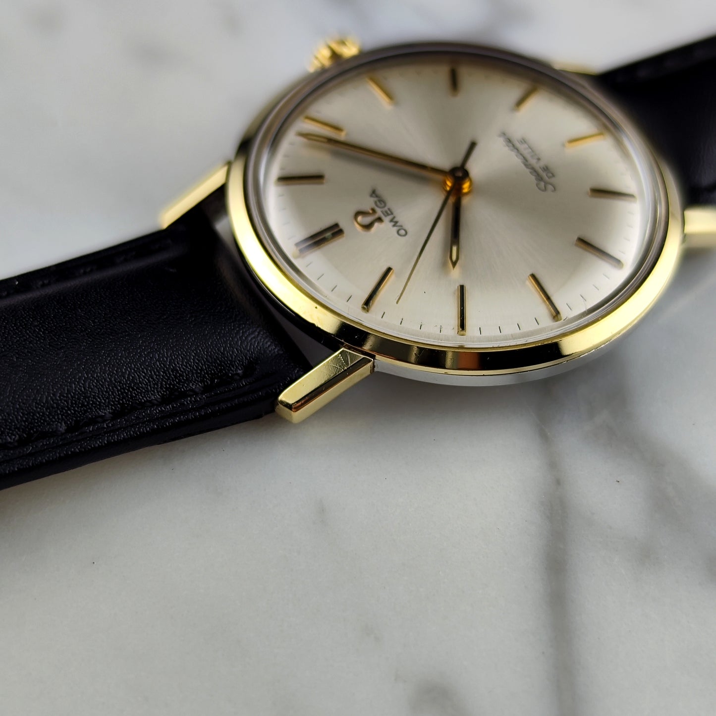 OMEGA Seamaster De Ville Gold White Dial 1968 [REF. 135.020]