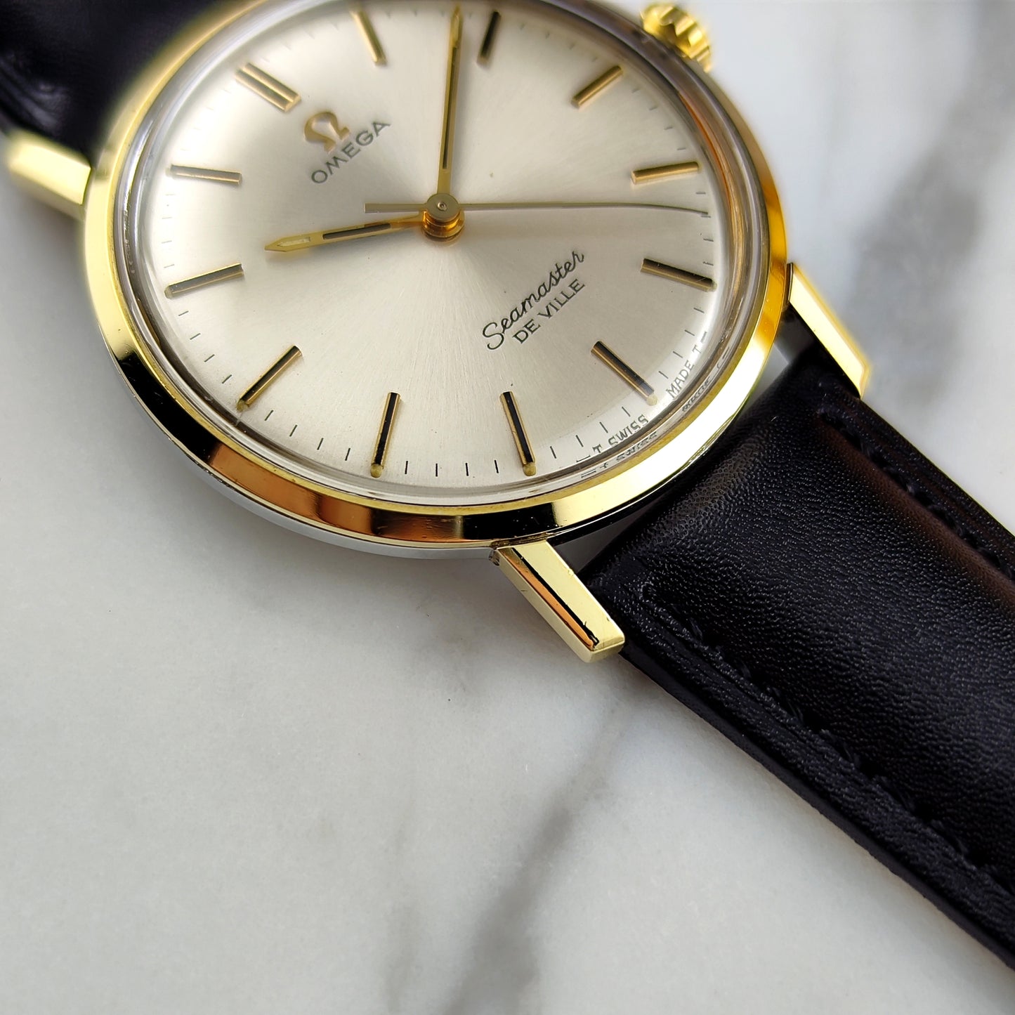 OMEGA Seamaster De Ville Gold White Dial 1968 [REF. 135.020]