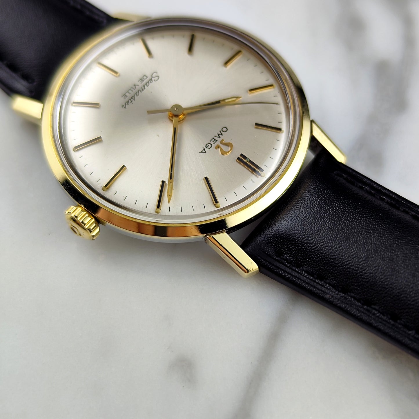 OMEGA Seamaster De Ville Gold White Dial 1968 [REF. 135.020]