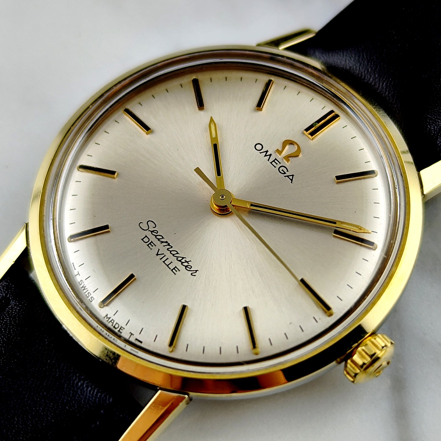 OMEGA Seamaster De Ville Gold White Dial 1968 [REF. 135.020]