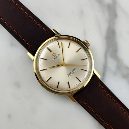 OMEGA Seamaster De Ville Gold White Dial 1969 [REF. 135.020]