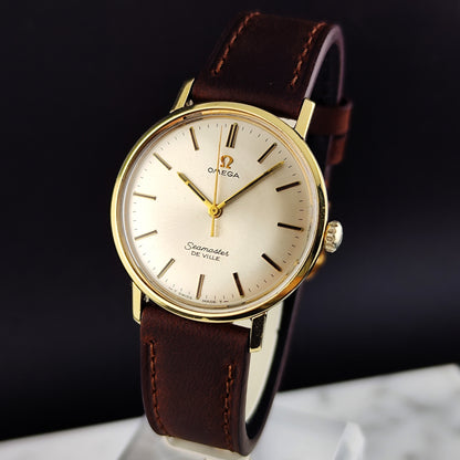 OMEGA Seamaster De Ville Gold White Dial 1969 [REF. 135.020]