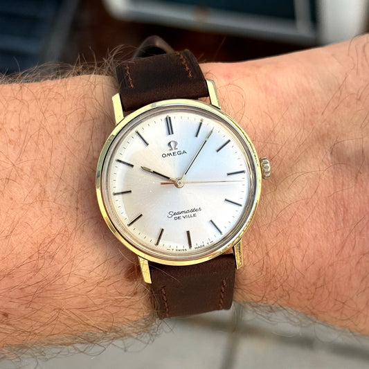 OMEGA Seamaster De Ville Gold White Dial 1969 [REF. 135.020]