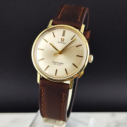 OMEGA Seamaster De Ville Gold White Dial 1969 [REF. 135.020]