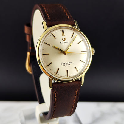 OMEGA Seamaster De Ville Gold White Dial 1969 [REF. 135.020]