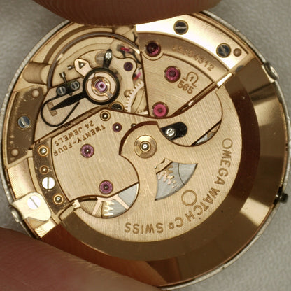 OMEGA Seamaster De Ville Gold White Dial Date 1967 [REF. 166.020]