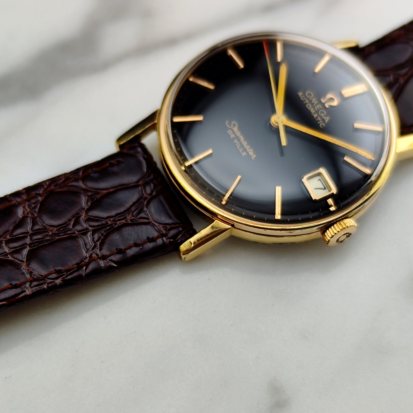 OMEGA Seamaster De Ville Super Rare Black Dial Serviced 02/2026 [REF. 14792]