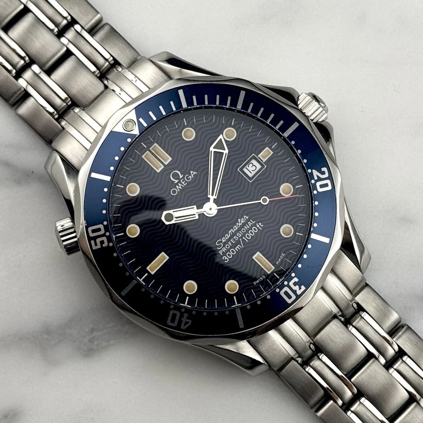 OMEGA Seamaster Diver 300 Quartz James Bond Golden Eye Watch [REF. 196.1503]