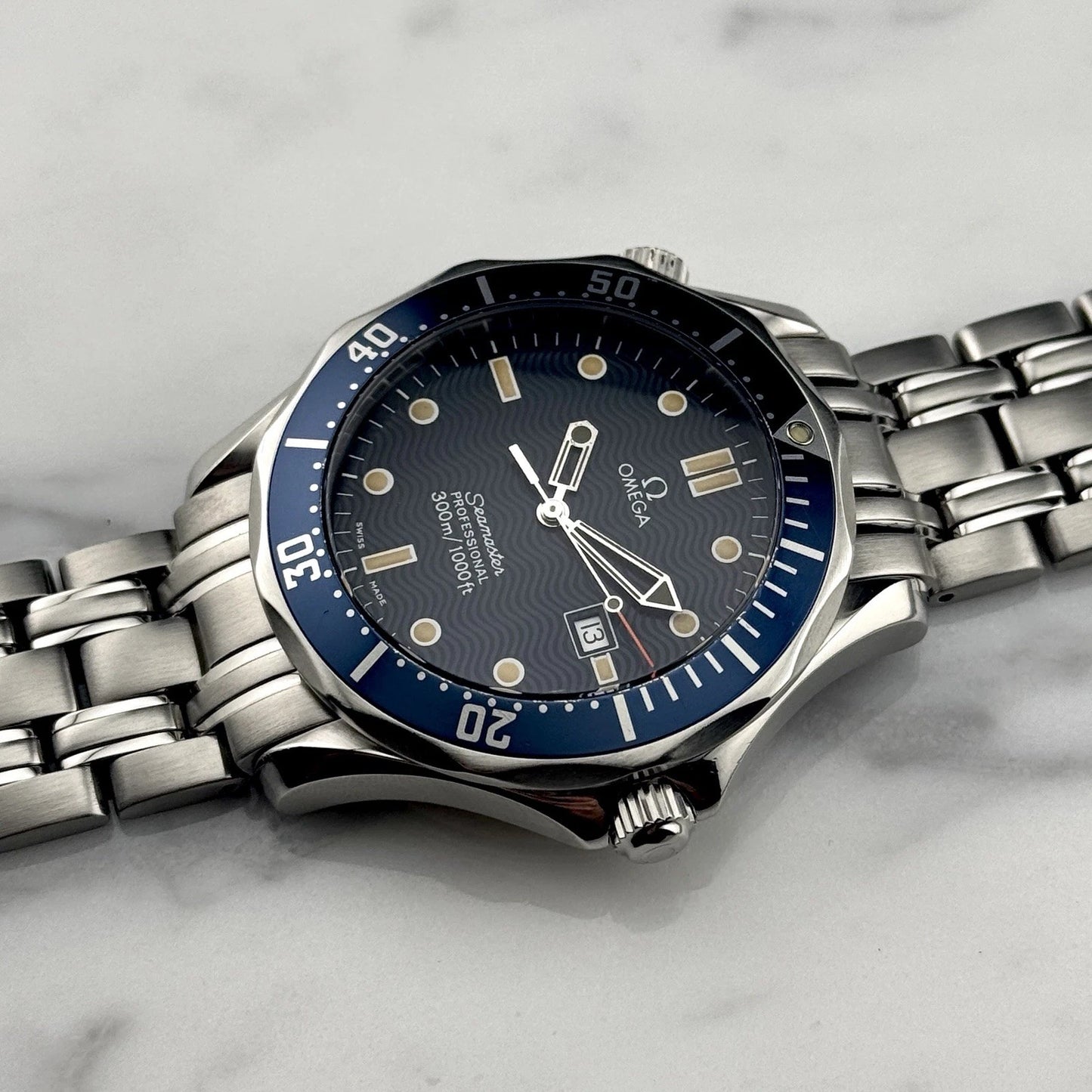 OMEGA Seamaster Diver 300 Quartz James Bond Golden Eye Watch [REF. 196.1503]