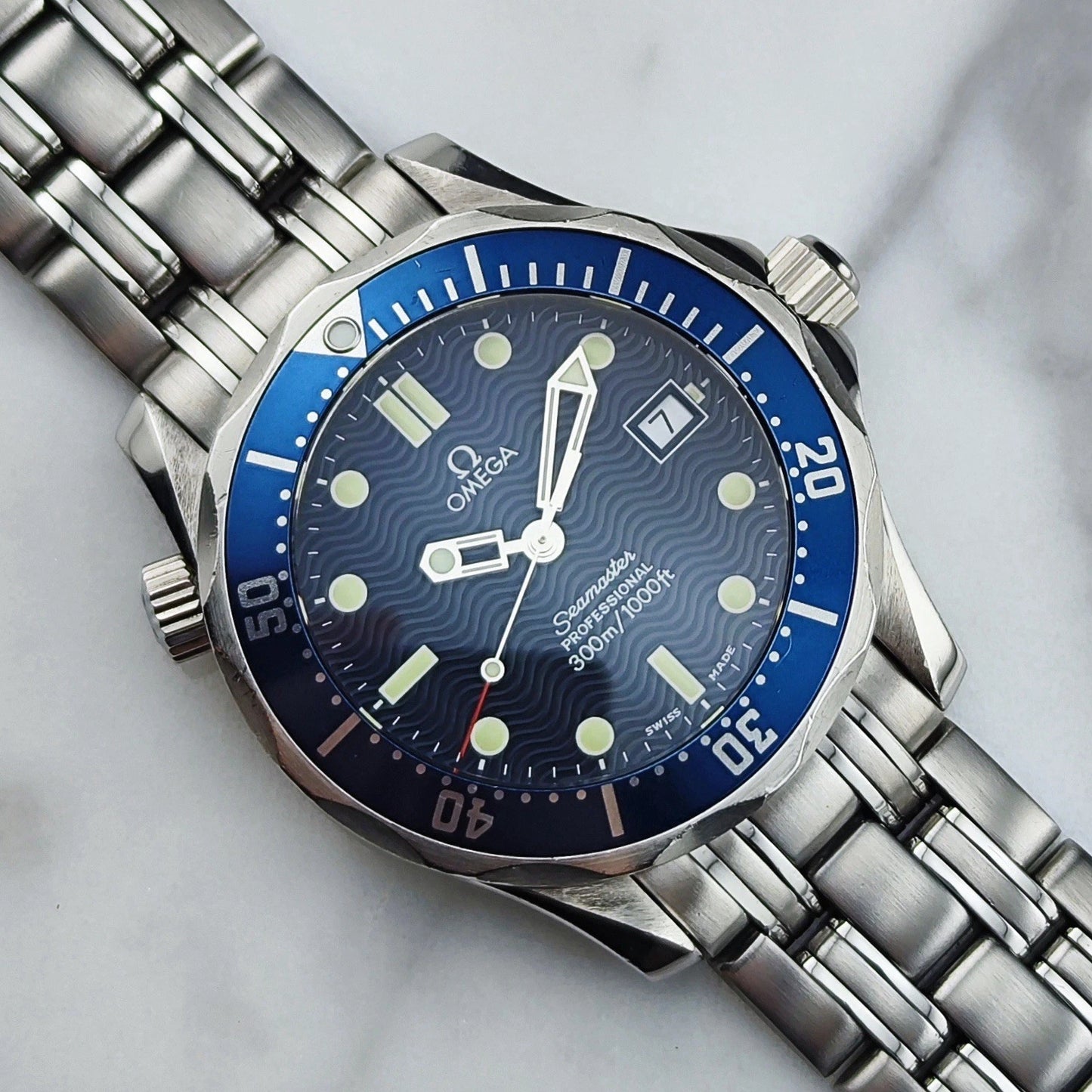 OMEGA Seamaster Diver 300m Waterproof Service 36mm [REF. 196.1522]