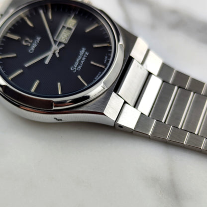 OMEGA Seamaster German Day-Date Rare Black Dial Mint+ [REF. 196.0131]