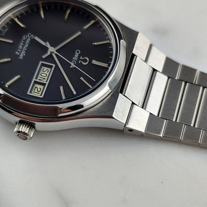 OMEGA Seamaster German Day-Date Rare Black Dial Mint+ [REF. 196.0131]