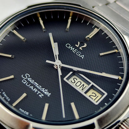 OMEGA Seamaster German Day-Date Rare Black Dial Mint+ [REF. 196.0131]