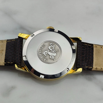 OMEGA Seamaster Gold White Dial Mint 1964 [REF. 135.005]