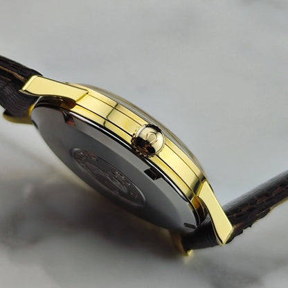OMEGA Seamaster Gold White Dial Mint 1964 [REF. 135.005]