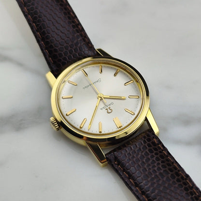 OMEGA Seamaster Gold White Dial Mint 1964 [REF. 135.005]