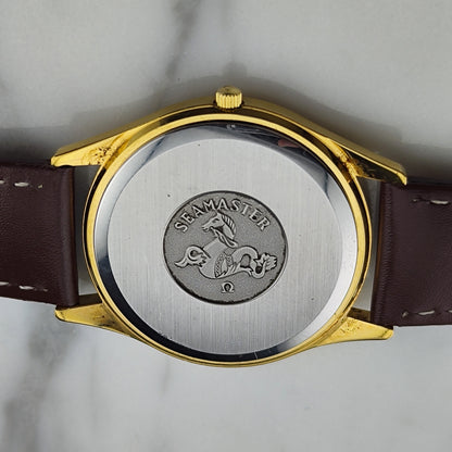 OMEGA Seamaster Gold Rare Tapestry Dial Day-Date [REF. 196.0245]