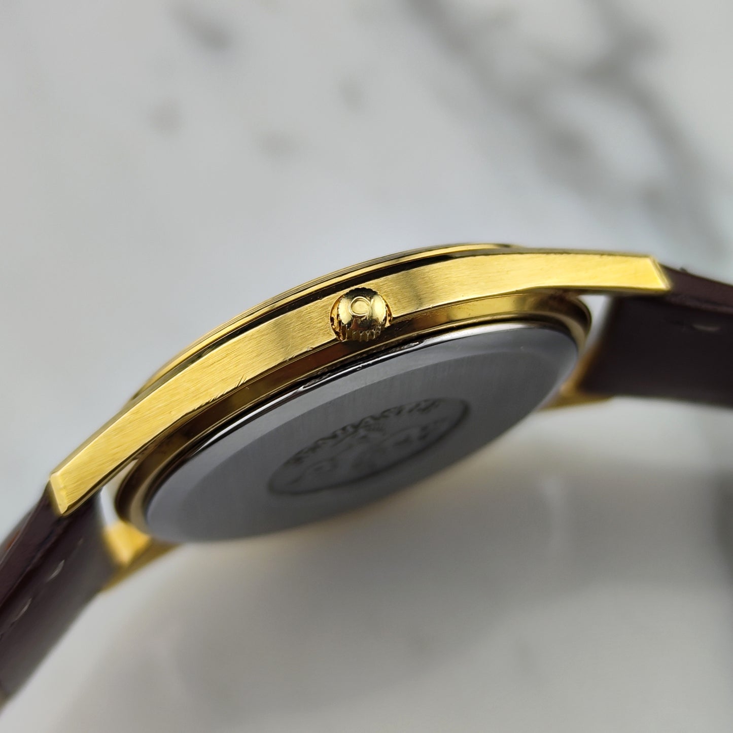 OMEGA Seamaster Gold Rare Tapestry Dial Day-Date [REF. 196.0245]