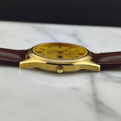 OMEGA Seamaster Gold Rare Tapestry Dial Day-Date [REF. 196.0245]