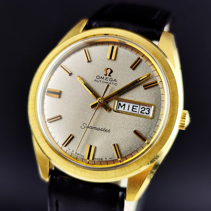 OMEGA Seamaster Gold Automatic Day-Date Sparkling Dial 1969 [REF. 166.032]