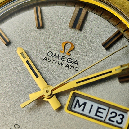 OMEGA Seamaster Gold Automatic Day-Date Sparkling Dial 1969 [REF. 166.032]
