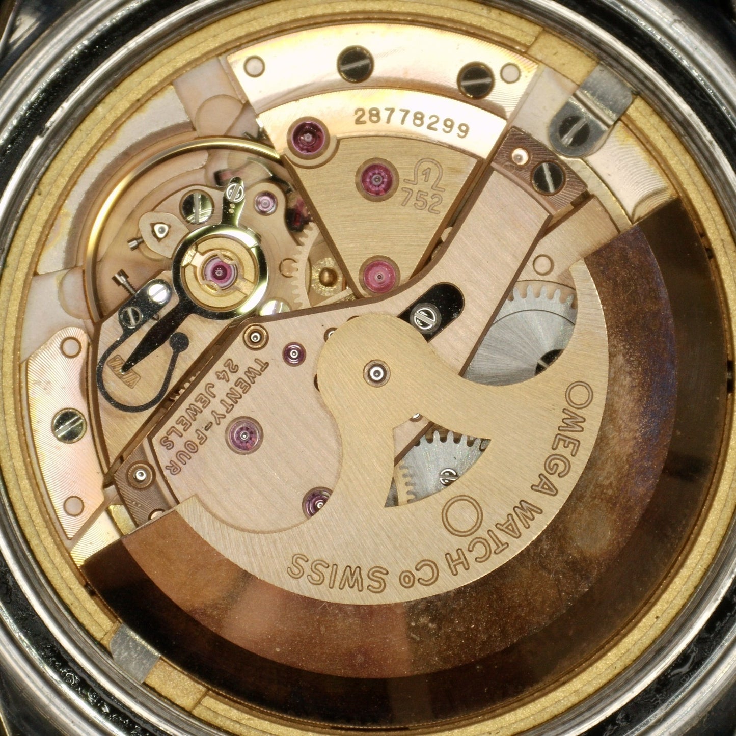 OMEGA Seamaster Gold Automatic Day-Date Sparkling Dial 1969 [REF. 166.032]